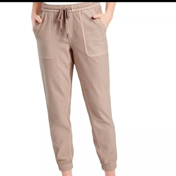 🏷️ ATHLETA Farallon Jogger Mocha Latte Brown Size 26 - Picture 5 of 6